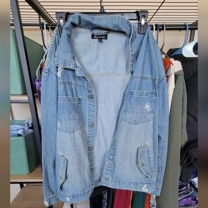 ELWOOD Distressed Jean Jacket